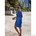 Eytino Women Bathing Suit Cover Up Bikini Hollow Out Crochet Swimsuit Dress One Size B07PVHDVCZ